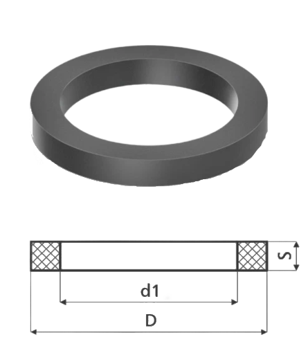 Резиновые кольца прямоугольного сечения