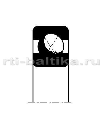 Нажмите для увеличения изображения Подшипник шариковый радиально-упорный однорядный Подшипник шариковый радиально-упорный однорядный SNR 65*140*33 - изображение 1